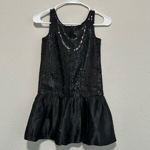 Black Sequin party dress for girls